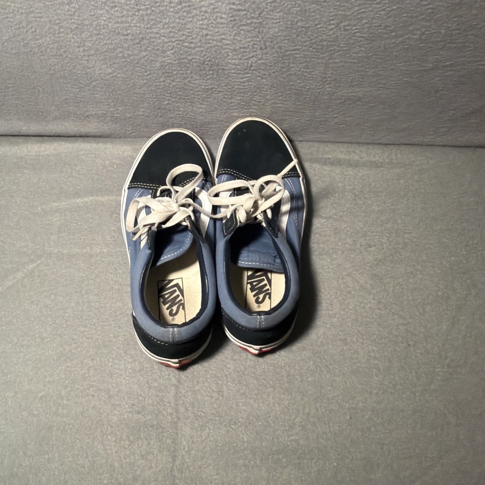 Vans Off The Wall Unisex Blue-Black Suede Sneaker Men 6 Women 7.5 Shoe 500714 - Picture 6 of 7